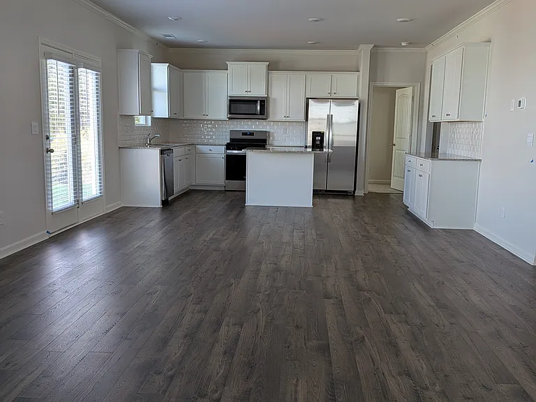 Main Floor - View from Fireplace - Without Furniture