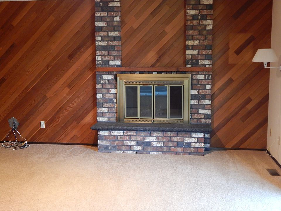 Family room fireplace