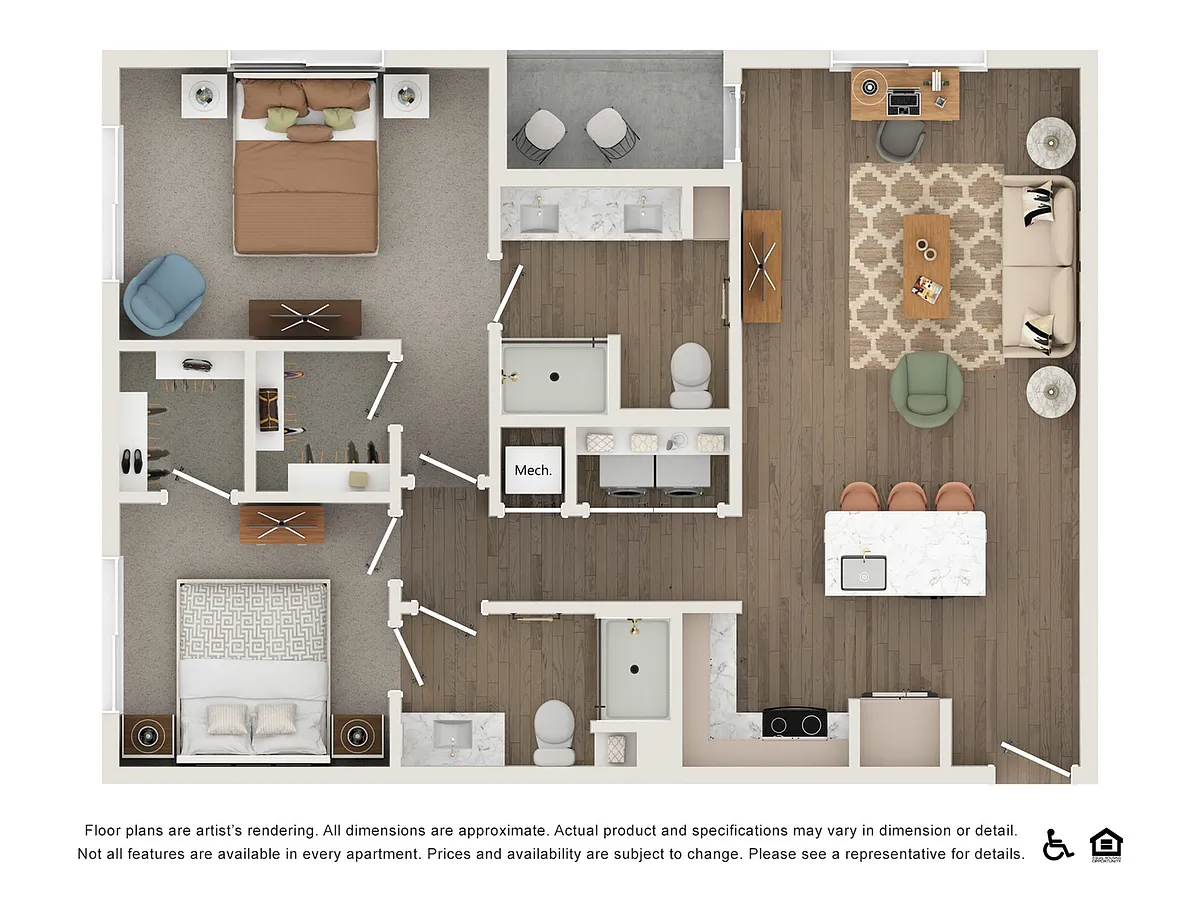 Floor plan B2