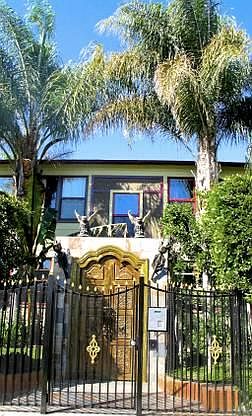 Front entrance to building