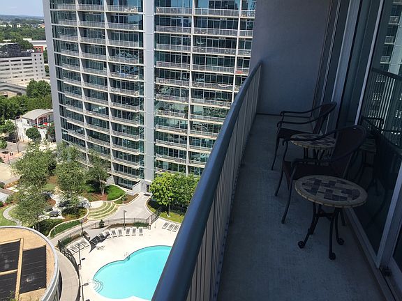 Balcony Overlooks Pool