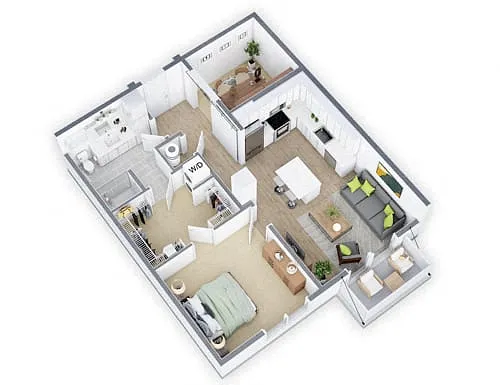 Floor plan Carter