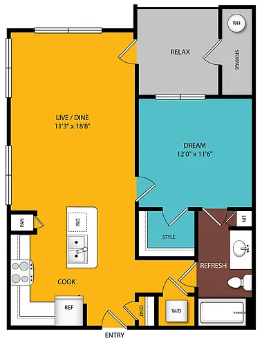 Floor plan A1