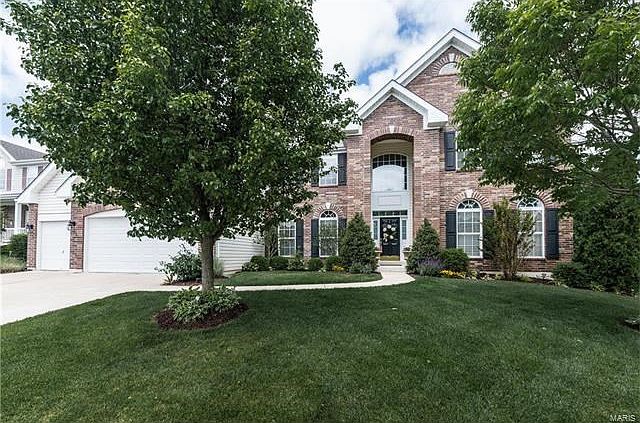 A stunning McBride & Son's 1.5 story home with brick/vinyl exterior, 3 car garage, & a well manicured yard create a sense of home.  Enjoy the advantages of being nestled toward the back of the popular Fox Haven Subdivision!