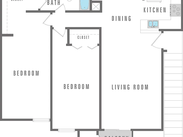 2 Bedroom 1 Bath 2 Bedroom 1 Bath