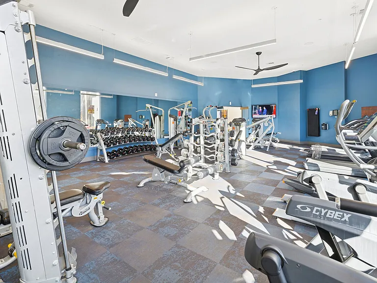 State-of-the-art fitness center