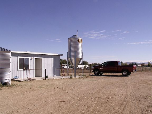 Tack room feed silo