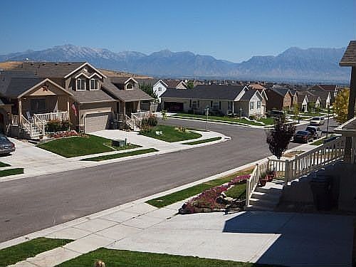 View from front porch