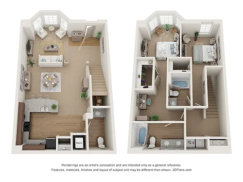 Floor plan Ross Townhome