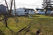 large backyard