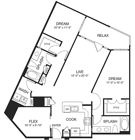 Floor plan B9