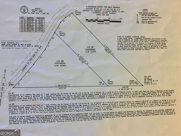 0 County Road 480, Muscadine, AL 36269