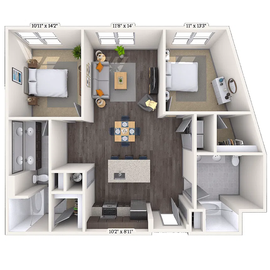 Floor plan Reprise