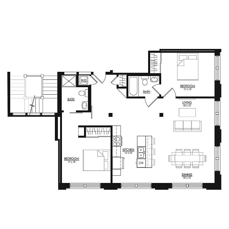 Floor plan Carter-205-305-405-505