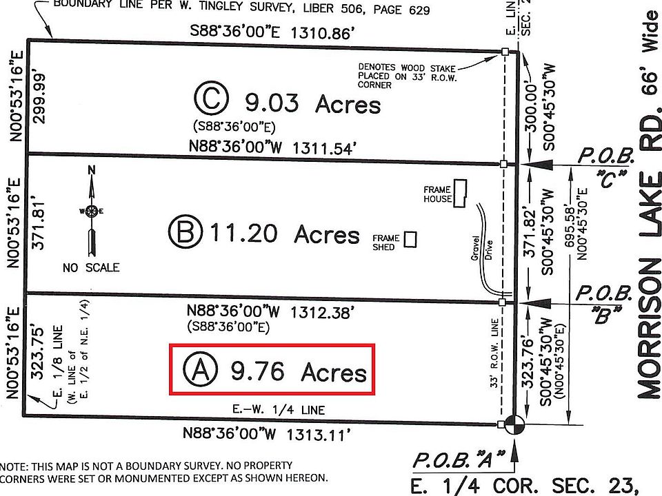 2nd image of 6286 Morrison Lake Rd Lot A