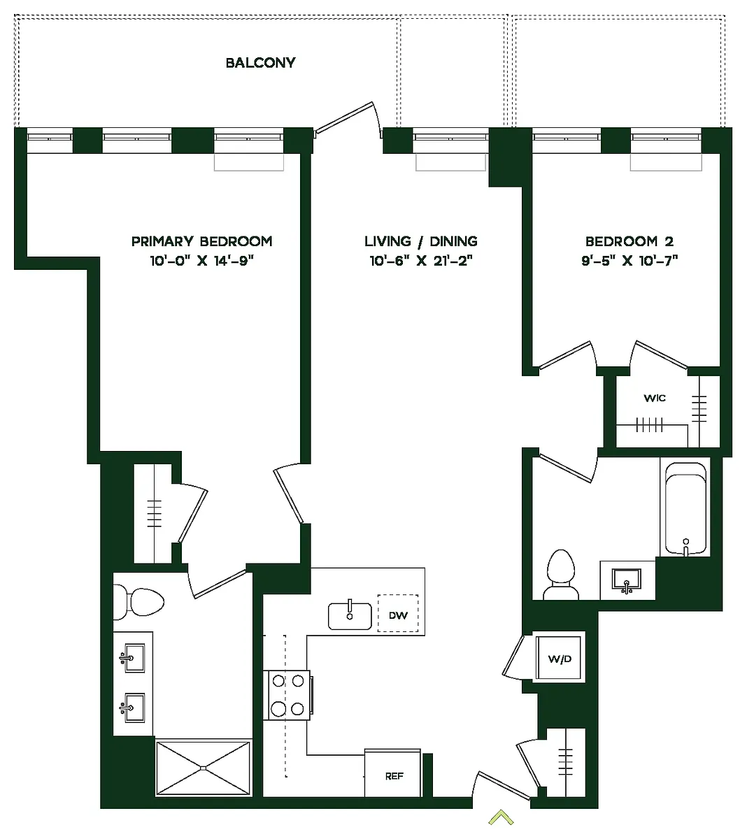 Floor plan B5E