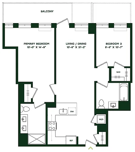 Floor plan B5E