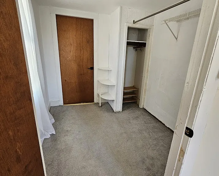 Actual walk in closet.