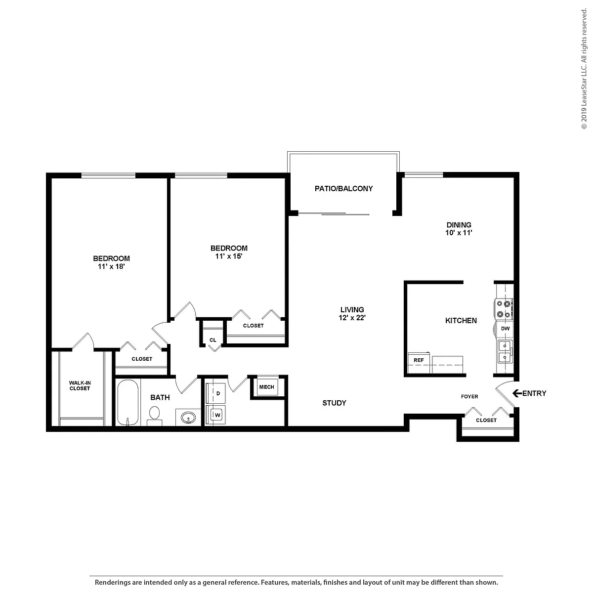Floor plan B3