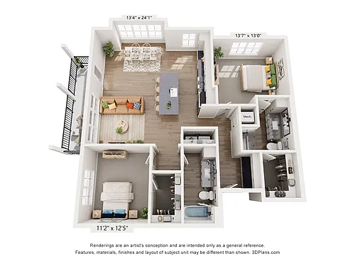 Floor plan The Bridlewood