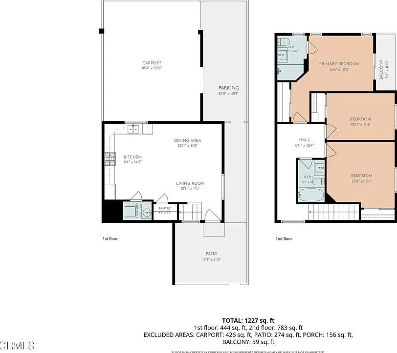 3 bed, 2.0 bath, 1140 sqft, $3,400 — Photo 2