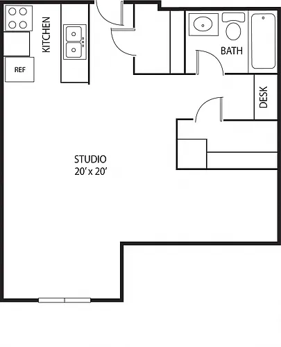 Floor plan Coral