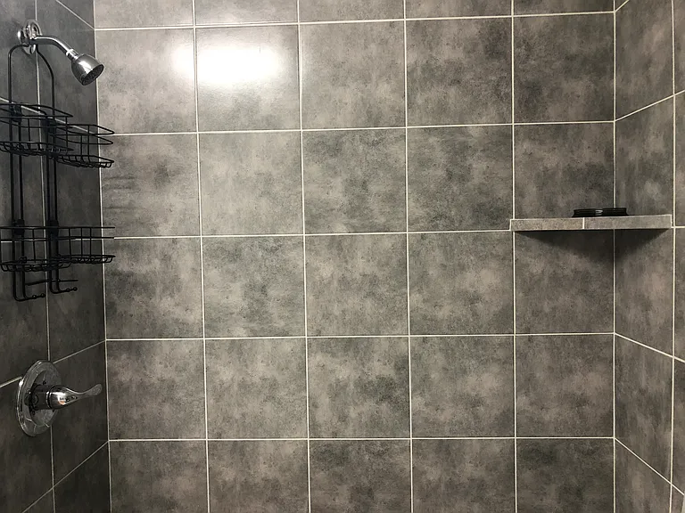 Large shower