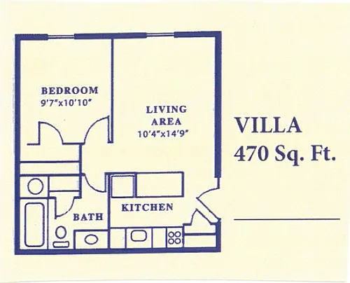 Floor plan Villa