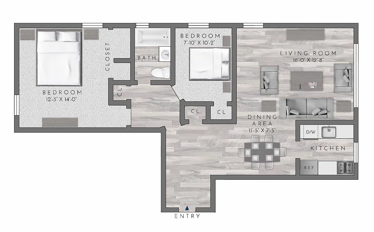 Floor plan B1