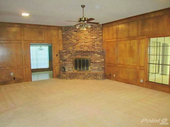 Post Oak Family Room with Fireplace