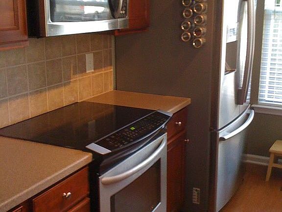 stainless appliances