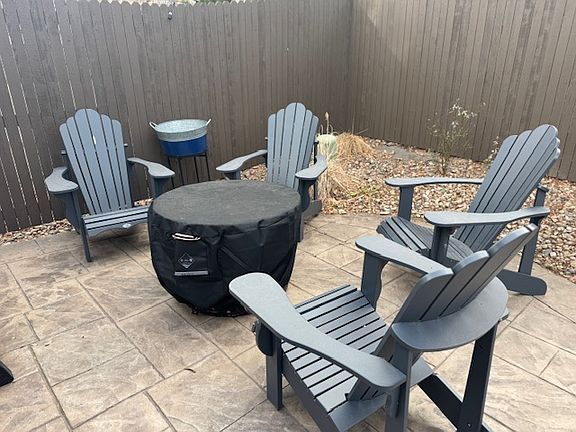 In ground gas firepit
