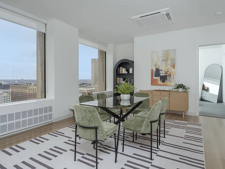 Dining Area and Bedroom Entry