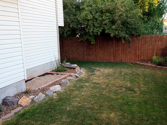Fenced Backyard