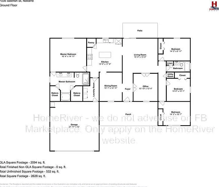 4 bed, 2.0 bath, 2096 sqft, $2,495 — Photo 3