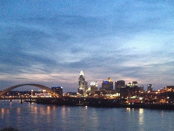 EVENING ON THE RIVER