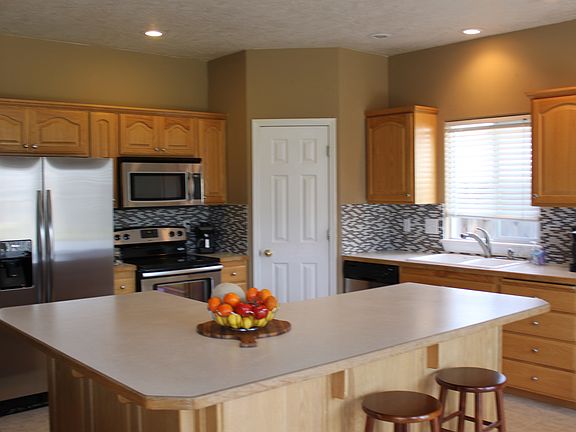 Large kitchen island