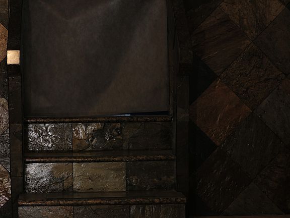 tile steps upto kitchen