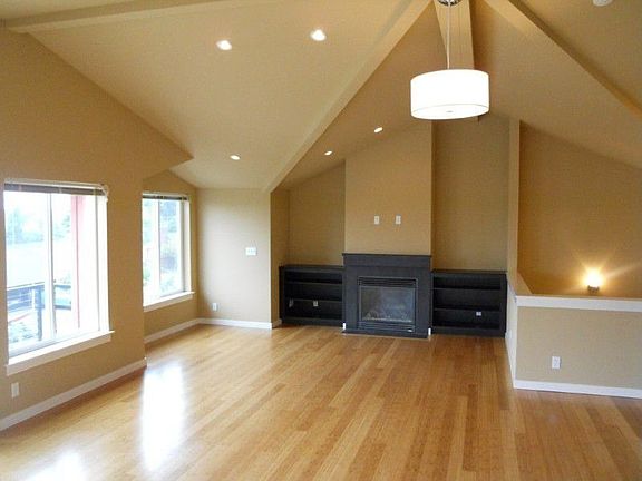 Very Rare Wide Open Spacious Living Area with Built-Ins