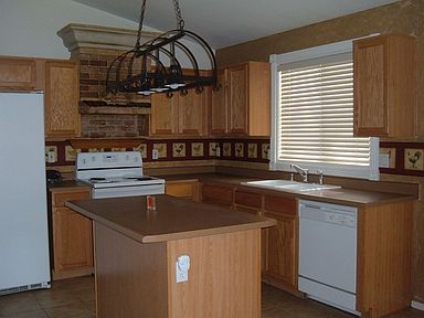 Nicely Upgraded Kitchen with Tile Flooring