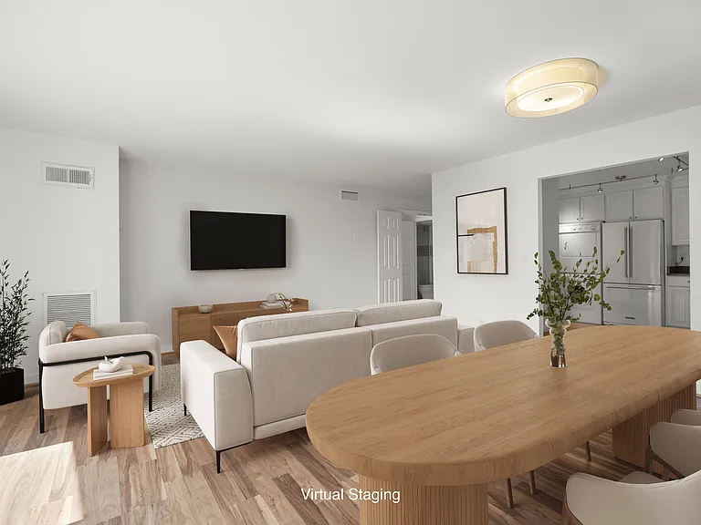 Dining/Living - Virtually Staged