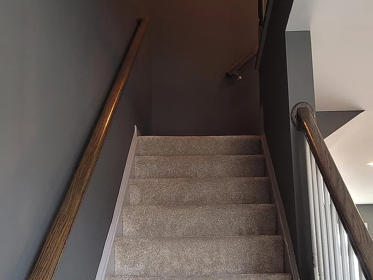2nd level stair view to 3rd floor