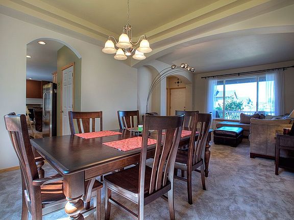 Dining room out to living