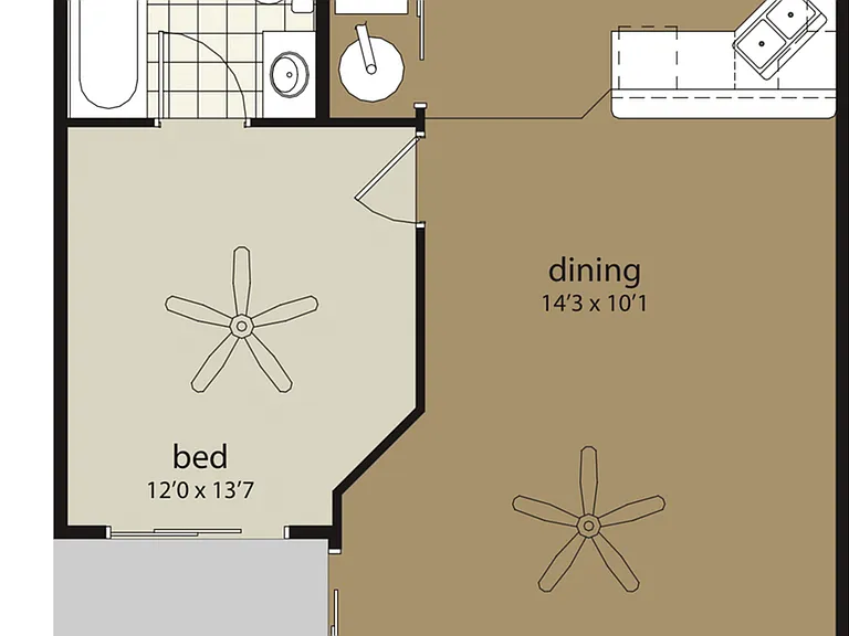 1Bdrm - 6330 Bldg 1Bdrm - 6330 Bldg