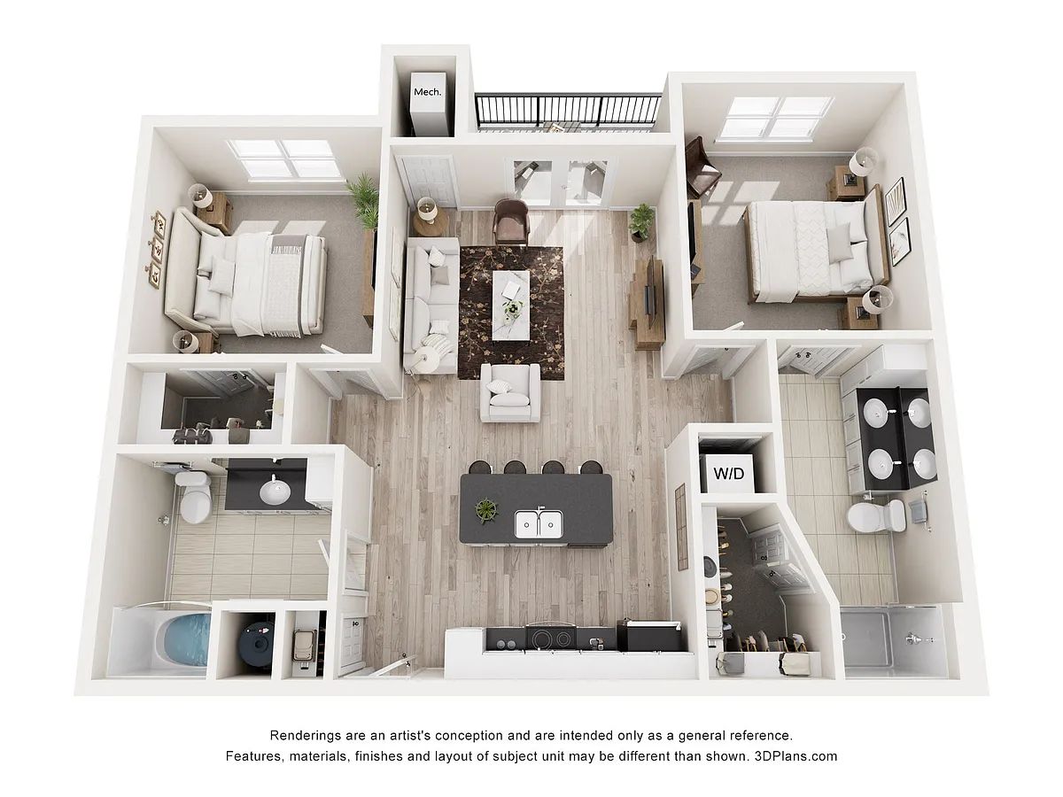 Floor plan B1