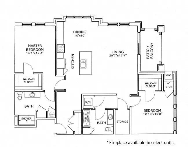 Floor plan E11