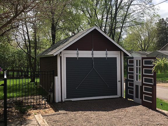 Vintage Counterweight Door