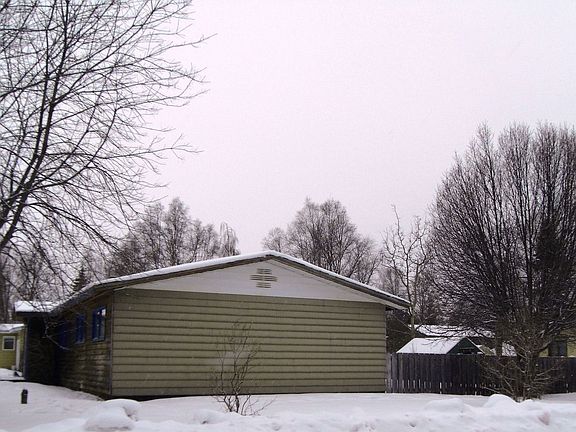 Large corner lot, fenced.
