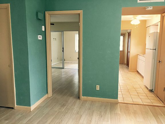 Looking into bedroom