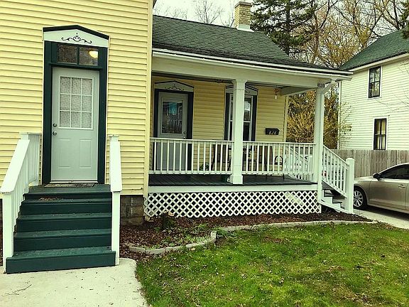 Front door facing street